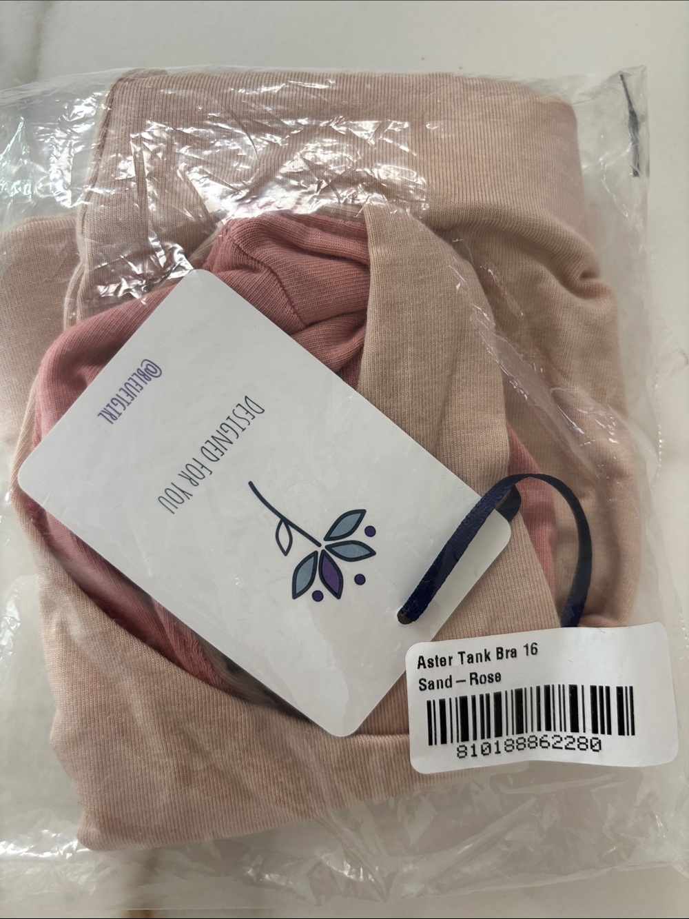 Aster Tank Bra - Sand Rose 16